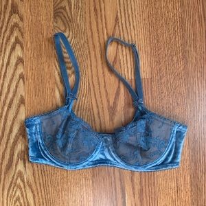 Victoria’s Secret velvet lace Bra